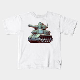 Tank Illustration Kids T-Shirt